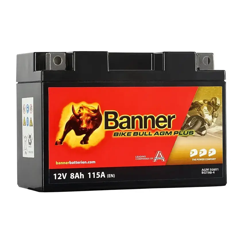 BANNER Bike Bull AGM PLUS BGT9B-4 12V/8Ah
